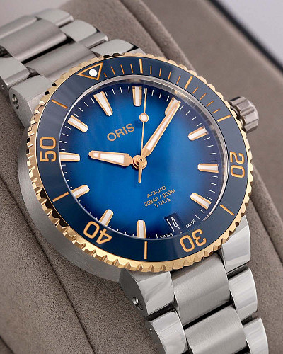 Oris Aquis Date Calibre 400 01 400 7769 6355-07 8 22 09PEB